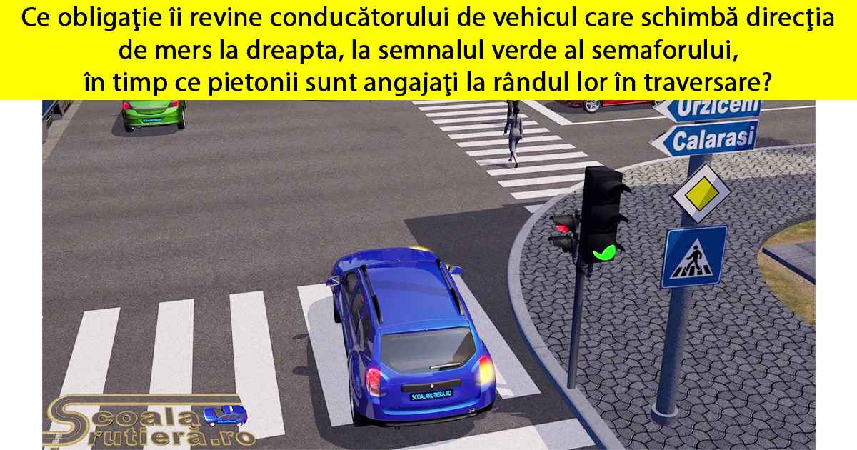 Conducătorului De Vehicul I Se Interzice Chestionare DRPCIV cat B: Ce obligație îi revine conducătorului de